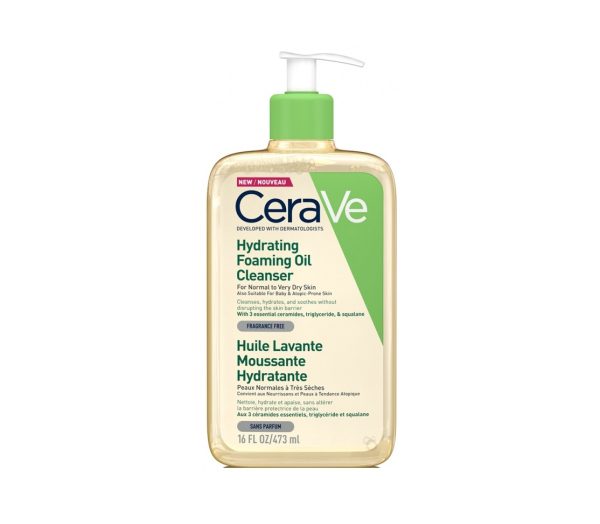 CeraVe Hydrating Foaming Oil Cleanser 473ml